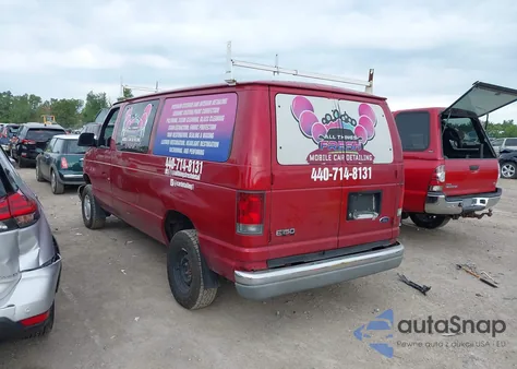 2002 Ford Econoline E150 Wagon z USA, uszkodzony, nr VIN 1FMRE11W42HA98435